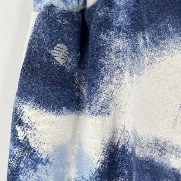 Z BY ZELLA Maise Tie Dye Jogger Pants Joggers Navy Blue Medieval White XSmall - Picture 6 of 8